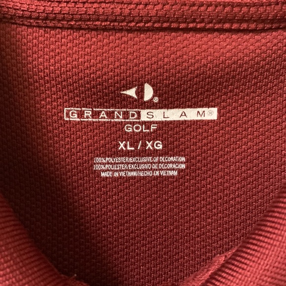 Men’s Grand Slams Golf Polo Long Sleeve XL - Picture 8 of 8